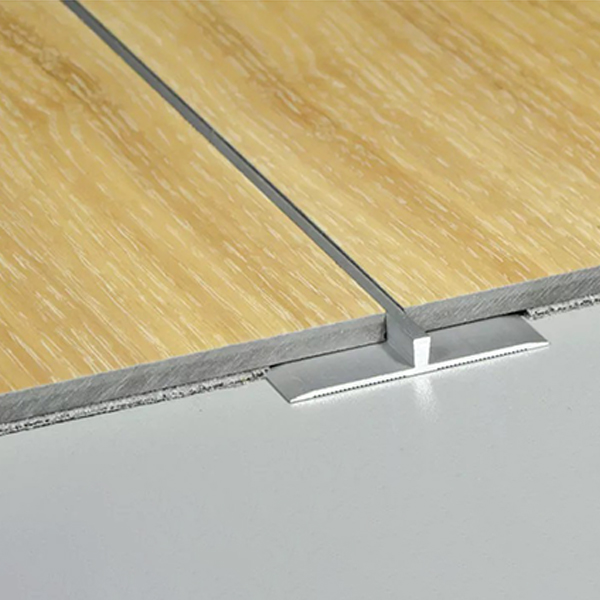 0.9m Aluminium Door Bars Threshold T Profile Transition Trim for LVT Floor