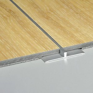 0.9m Aluminium Door Bars Threshold T Profile Transition Trim for LVT Floor