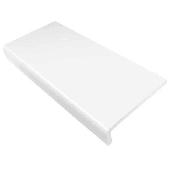 1.25m Internal Plastic PVC Window Cill Bullnose Capping Board Cover