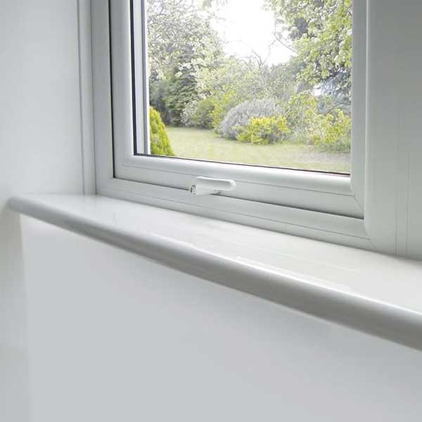 1.25m Internal Plastic PVC Window Cill Bullnose Capping Board Cover