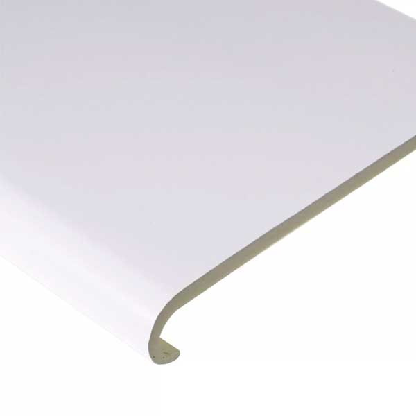 1.25m Internal Plastic PVC Window Cill Bullnose Capping Board Cover