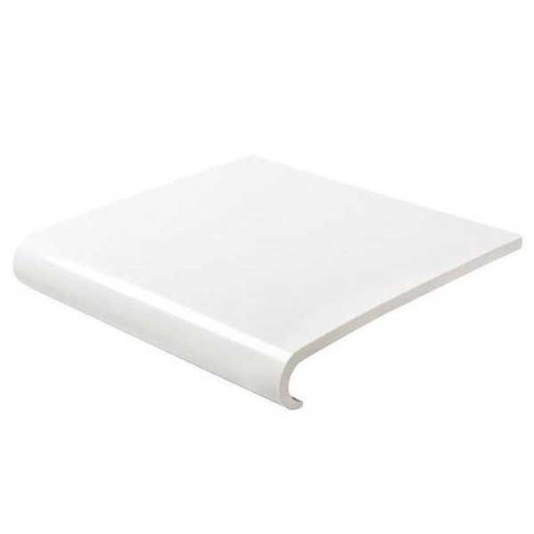 1.25m Internal Plastic PVC Window Cill Bullnose Capping Board Cover