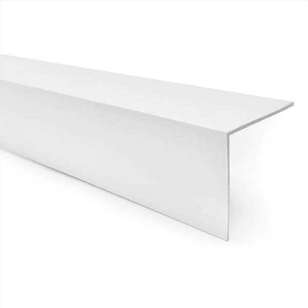 1 Meter Plastic PVC Edge Corner Protective Profile 90 Degree Angle Wall Trim 