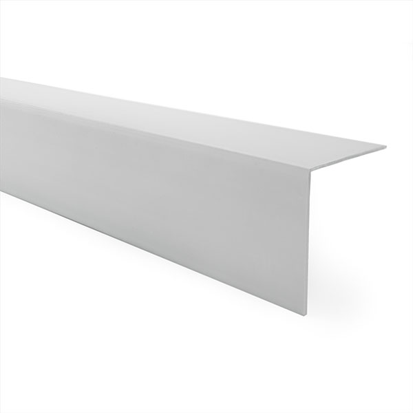 1 Meter Plastic PVC Edge Corner Protective Profile 90 Degree Angle Wall Trim 