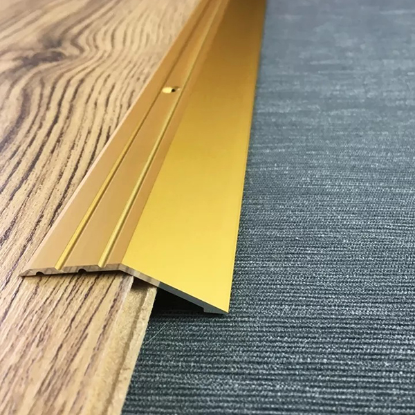 1m Anodised Aluminium Door Floor Bar Edge Trim Threshold Ramp Self Adhesive