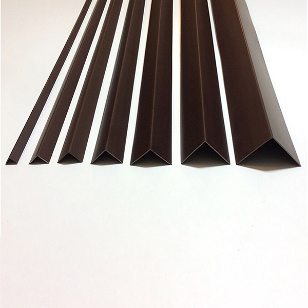 1m Brown Plastic PVC Corner 90 Degree Angle Trim