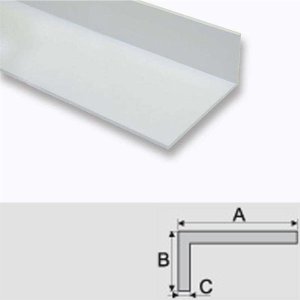 1m Long Aluminum Anodised Non-Equal Sided Angle Bar, Profile Bar