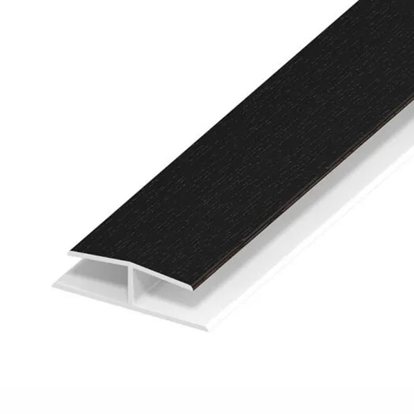 1m Soffit Joint H Trim - PVC Plastic Board Jointing Strip