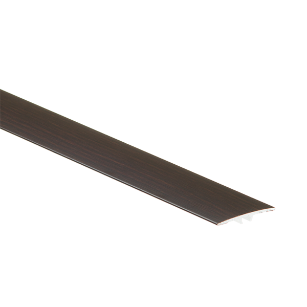 35mm Flat Aluminium Wood Effect Door Edging Bar Trim Threshold Laminate