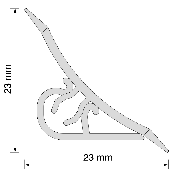 3m Splashback Worktop Profile Strip Edging Trim Kitchen Seal