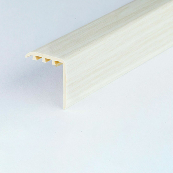 45 x 22mm UPVC Wood Effect Stair Edge Trim Nosing Stair Protectors