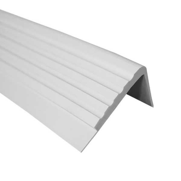  Anti/Non Slip PVC Angle 50 x 45mm Rubber Stair Nosing  Step Edging Trim