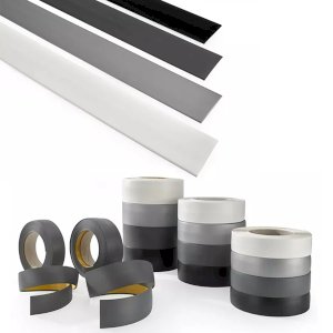 5m Flat Self-Adhesive Door Window Architrave PVC Cover Strip Masking Trim