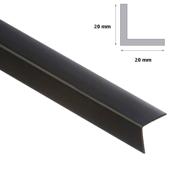  90 Degree Plastic PVC Corner 2.5m Long Angle Trim 