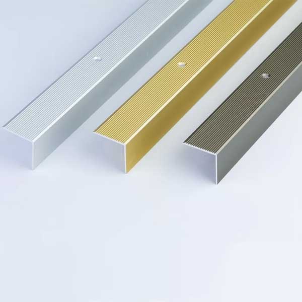 900mm Anti Non Slip Anodized Aluminium Stair Edge Nosing Trim For All Floors