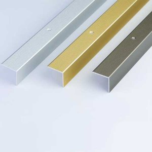 900mm Anti Non Slip Anodized Aluminium Stair Edge Nosing Trim For All Floors