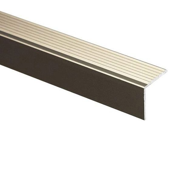 Aluminium Anti Non Slip Stair Edge Nosing Trim