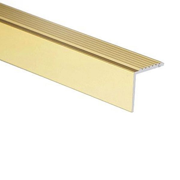 Aluminium Anti Non Slip Stair Edge Nosing Trim