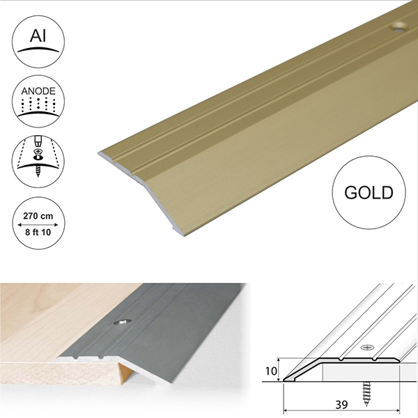 Aluminium Door Floor Trim Carpet Thresholds  Ramp