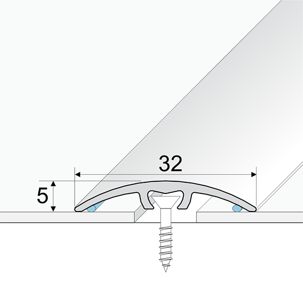 Aluminium Door Thresholds for Wooden & Laminate Floor