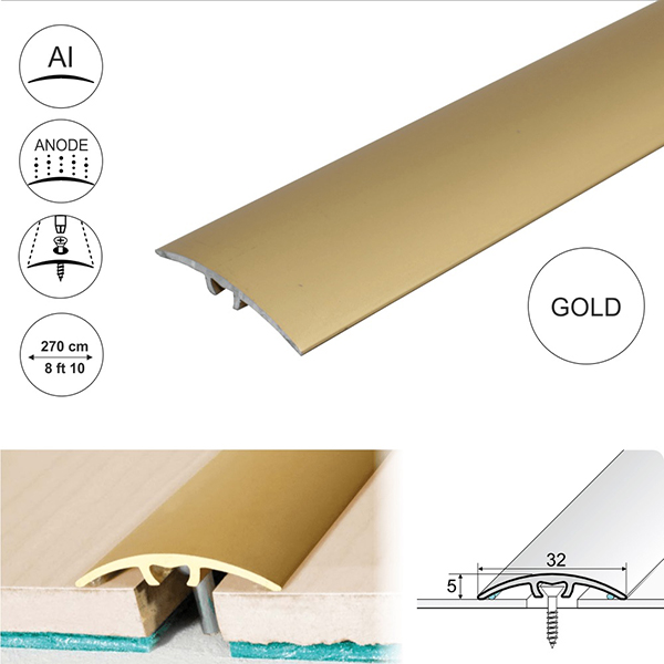 Aluminium Door Thresholds for Wooden & Laminate Floor