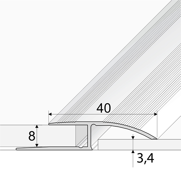 Aluminium Door Thresholds To Join Floor At Different Levels