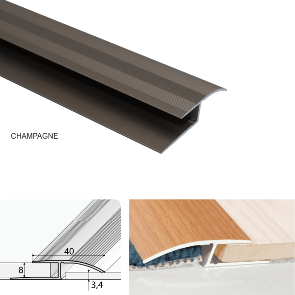 Aluminium Door Thresholds To Join Floor At Different Levels