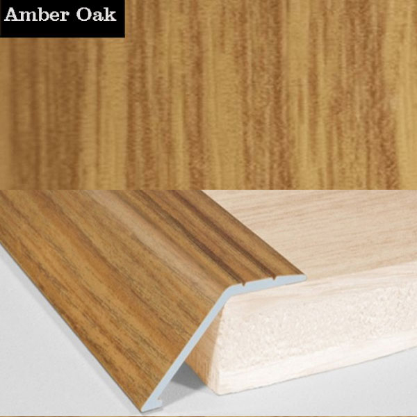 Aluminium Wood Effect Door Floor Trim Carpet Threshold Ramp