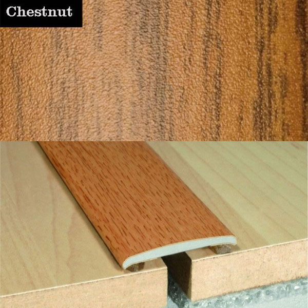 Aluminium Wood Effect Self Adhesive Door Threashold Door Floor Trim