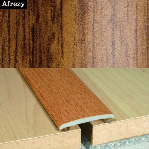 Aluminium Wood Effect Self Adhesive Door Threashold Door Floor Trim