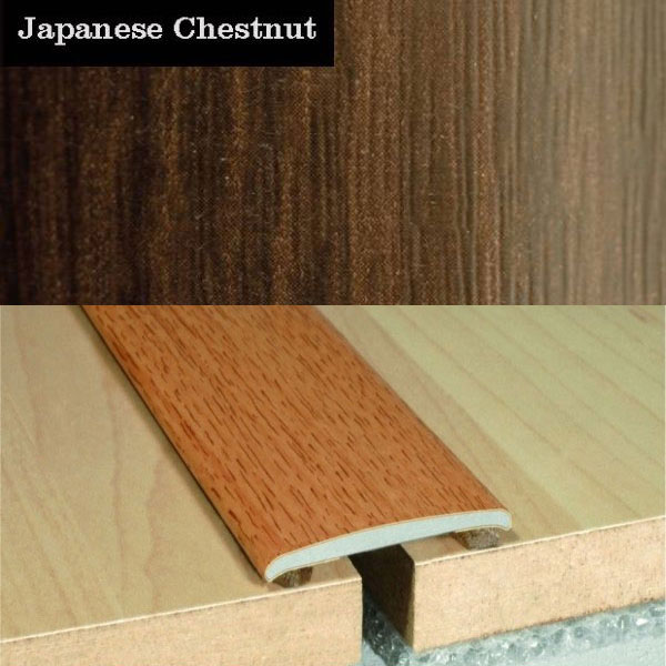 Aluminium Wood Effect Self Adhesive Door Threashold Door Floor Trim