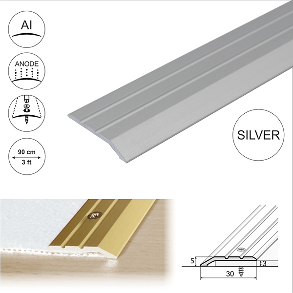 Aluminum Door Threshold For Connecting Wooden And laminate