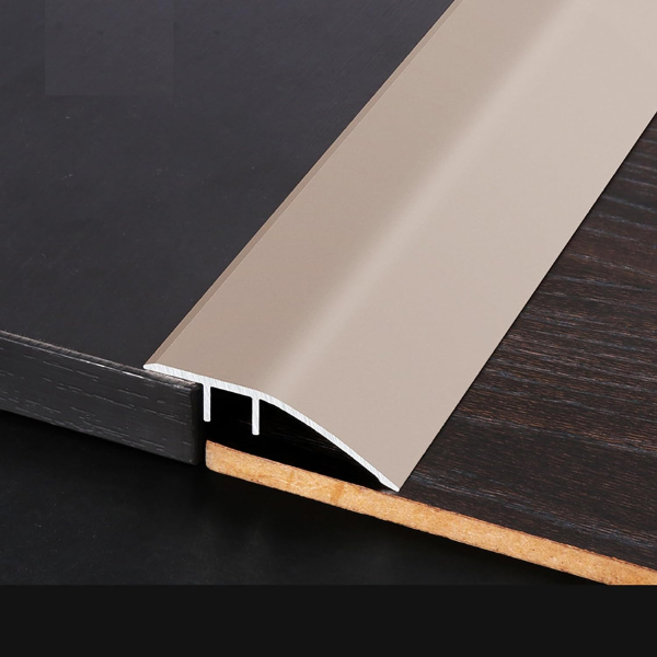 Aluminum Floor Threshold Ramp Transition Strip, 6mm Floor Bar Suitable for Doorways Tile Vinyl Floor