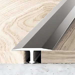 Anodised Aluminium Threshold Trim T Bar Transition Trim For Tiles