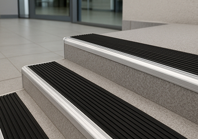 Heavy-Duty Aluminium Stair Nosing