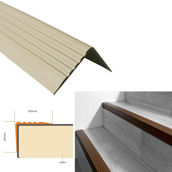 Bullnose Stair Nosing Non Slip Rubber Angle Step Edge