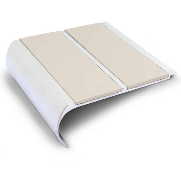 Commercial Stair Nosing 91mm x 32 mm Non Slip PVC Insert Stair Nosing Edge Trim