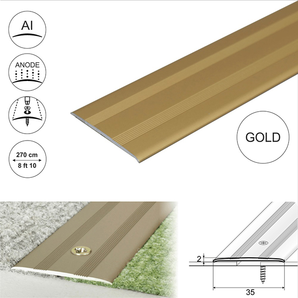 Heavy Duty Aluminum Door Threshold For Carpet Floor