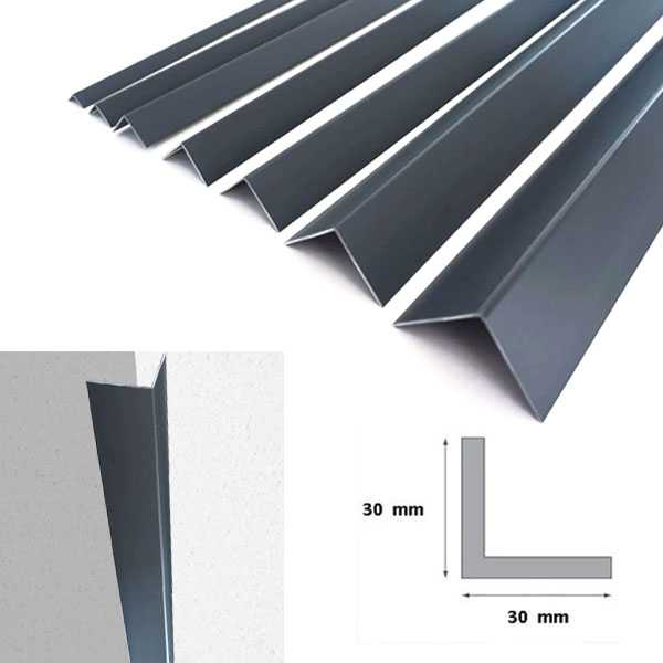 Plastic PVC Corner 90° Angle Wall Guard Edge Protector