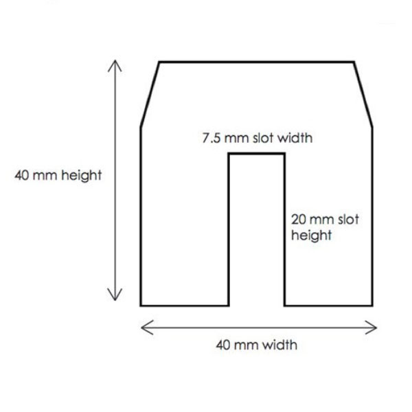 Push on Edging Guard (Trapezoidal) Edge Protector