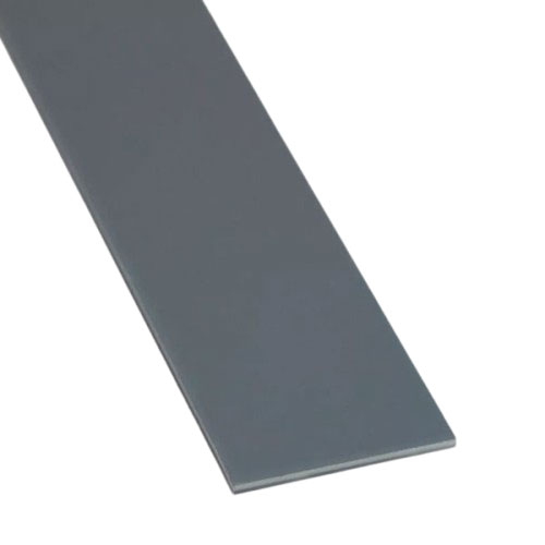 PVC Dark Grey Flat Bar Strips