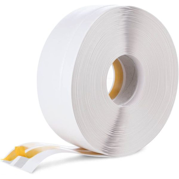 PVC Flexible Skirting Board Self Adhesive Transition Wall Caulk Strip