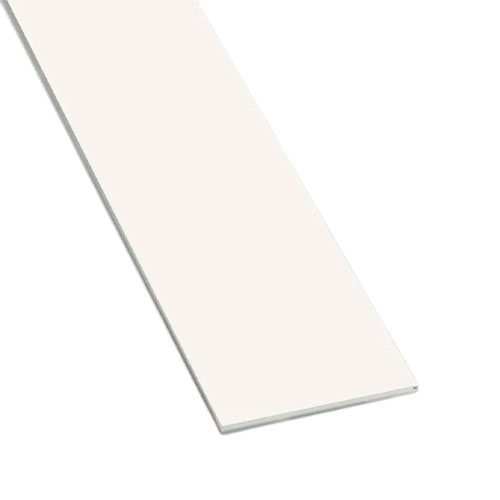 PVC Pastel Cream Flat Bar Strips