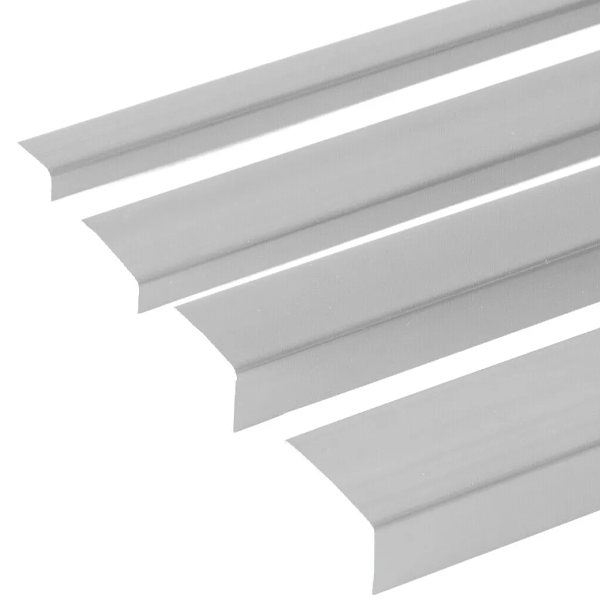 PVC Plastic Unequal Corner 90 Degree Angle Trim - 2.5m Long