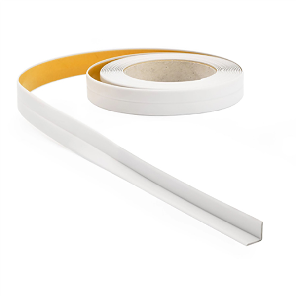 PVC Trim Skirting Board Flexible Self-Adhesive 5m Long