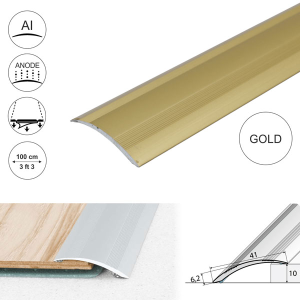 Self Adhesive Aluminium Door Floor Trim, Door Thresholds