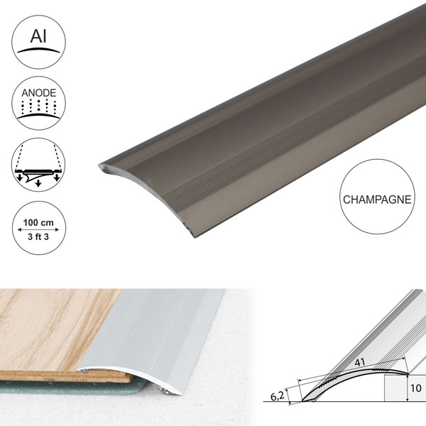 Self Adhesive Aluminium Door Floor Trim, Door Thresholds