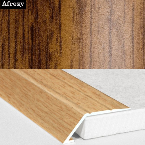 Self Adhesive Aluminium Wood Effect door Threshold Ramp