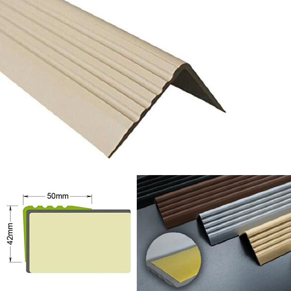 Self Adhesive Stair Nosing Bullnose Stair Nosing Rubber Angle Step Edge