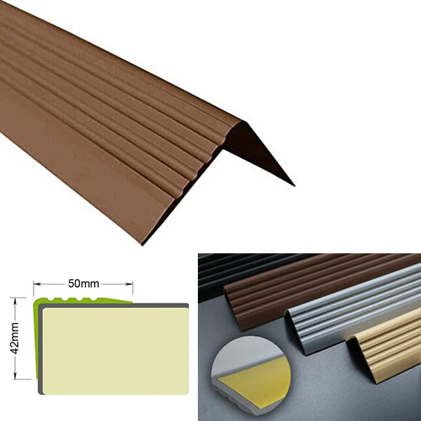 Self Adhesive Stair Nosing Bullnose Stair Nosing Rubber Angle Step Edge